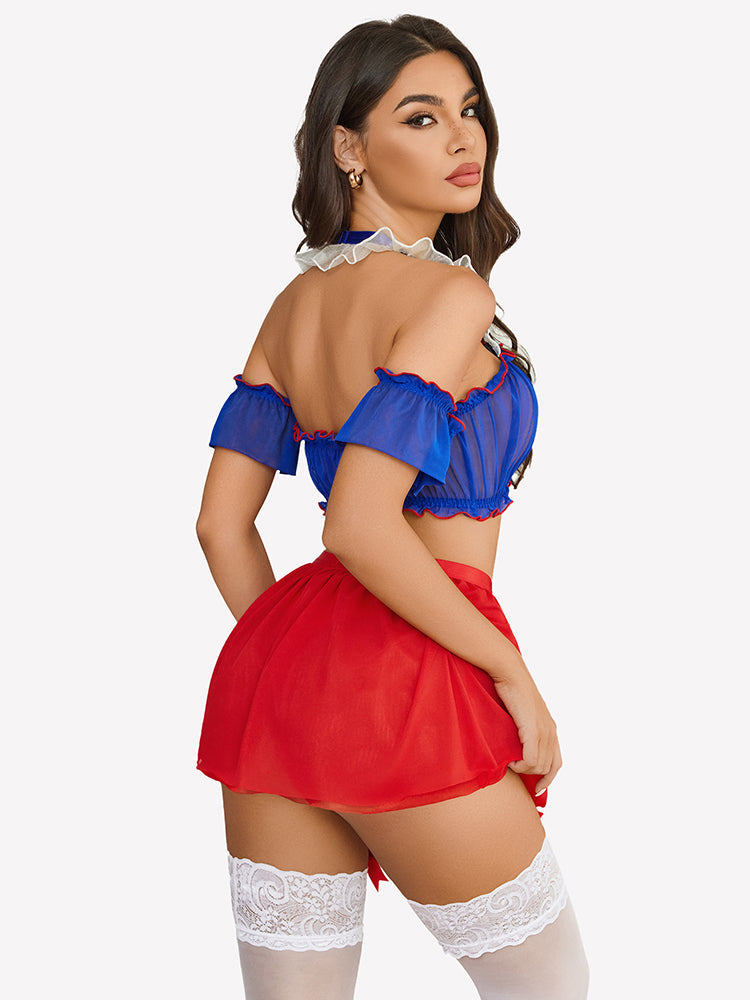 Costumes Mini Skirt Set with Garter Belt (5pack) Lingerie Sets-Skirt Sets - Tophatter Daily Deals