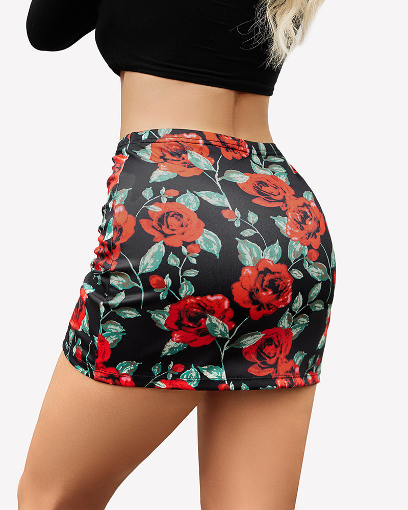 Mini Skirts Adjust Sexy Ruched Short Skirt Lingeries-mini skirts - Tophatter Daily Deals