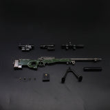 AWM Metal Miniature AWP Sniper Rifle Replica Gun 24.5CM/9.6" - Tophatter Daily Deals
