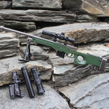 AWM Metal Miniature AWP Sniper Rifle Replica Gun 24.5CM/9.6" - Tophatter Daily Deals