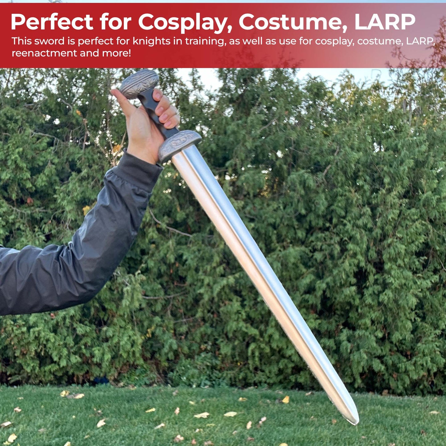 Ancient Roman Gladius Replica Foam Cosplay Costume LARP Sword swords - Tophatter Daily Deals