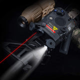 AN PEQ-15 Battery Case Red Dot Laser LED Flashlight - Tophatter Daily Deals