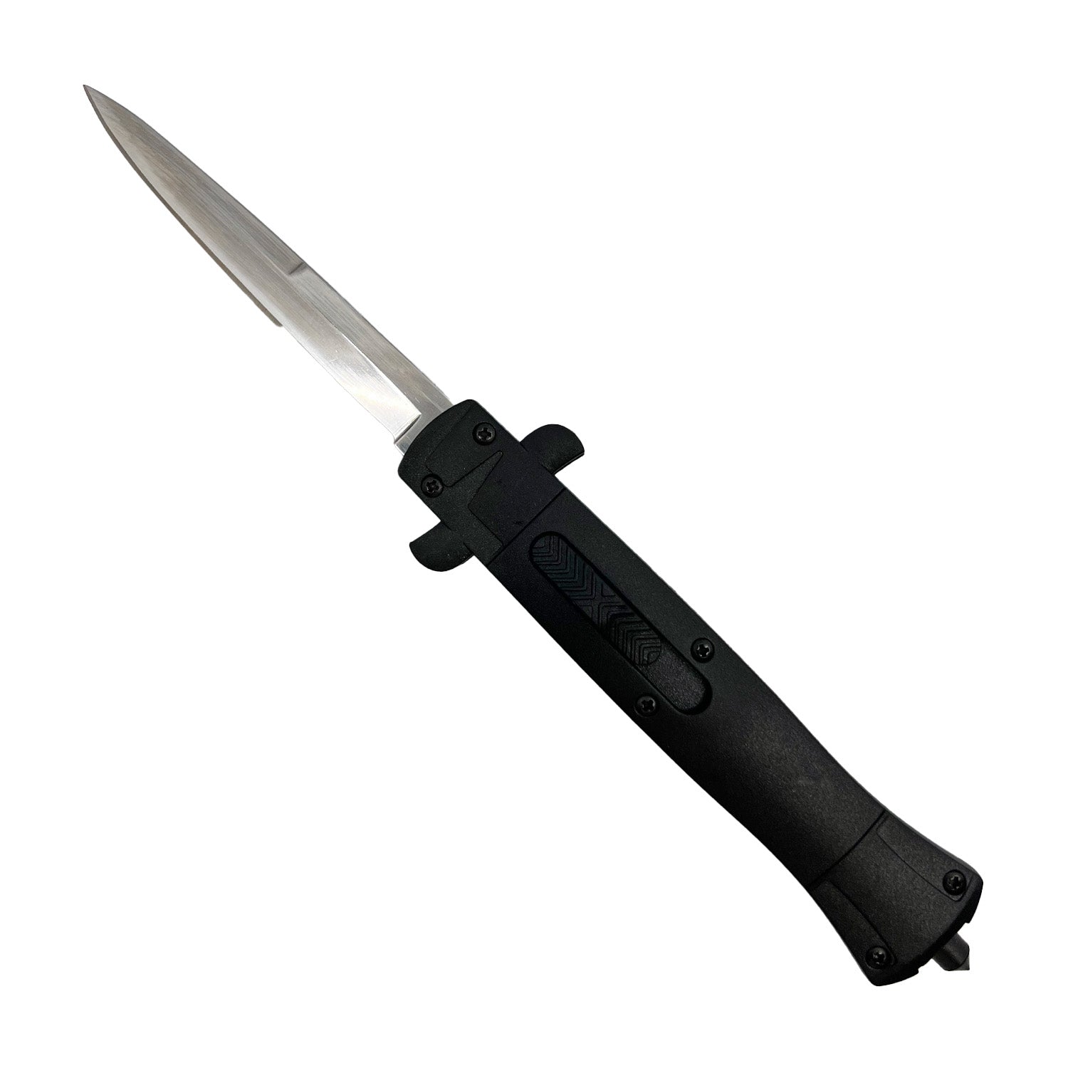 Ultralite ABS Automatic OTF Stiletto Knife Black - Tophatter Daily Deals