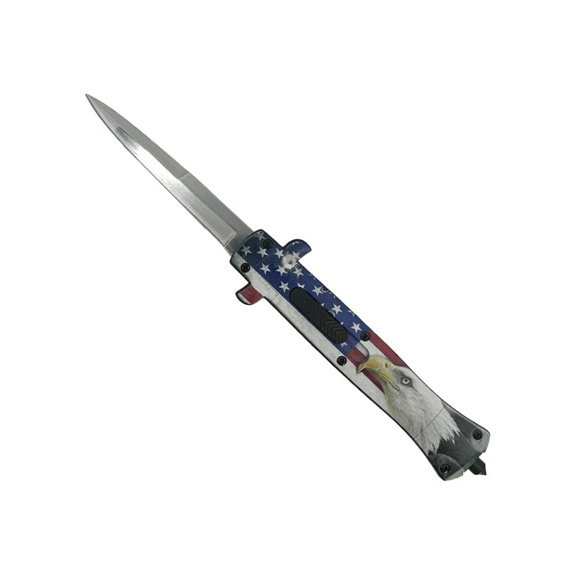 Ultralite ABS Automatic OTF Stiletto Knife Eagle - Tophatter Daily Deals