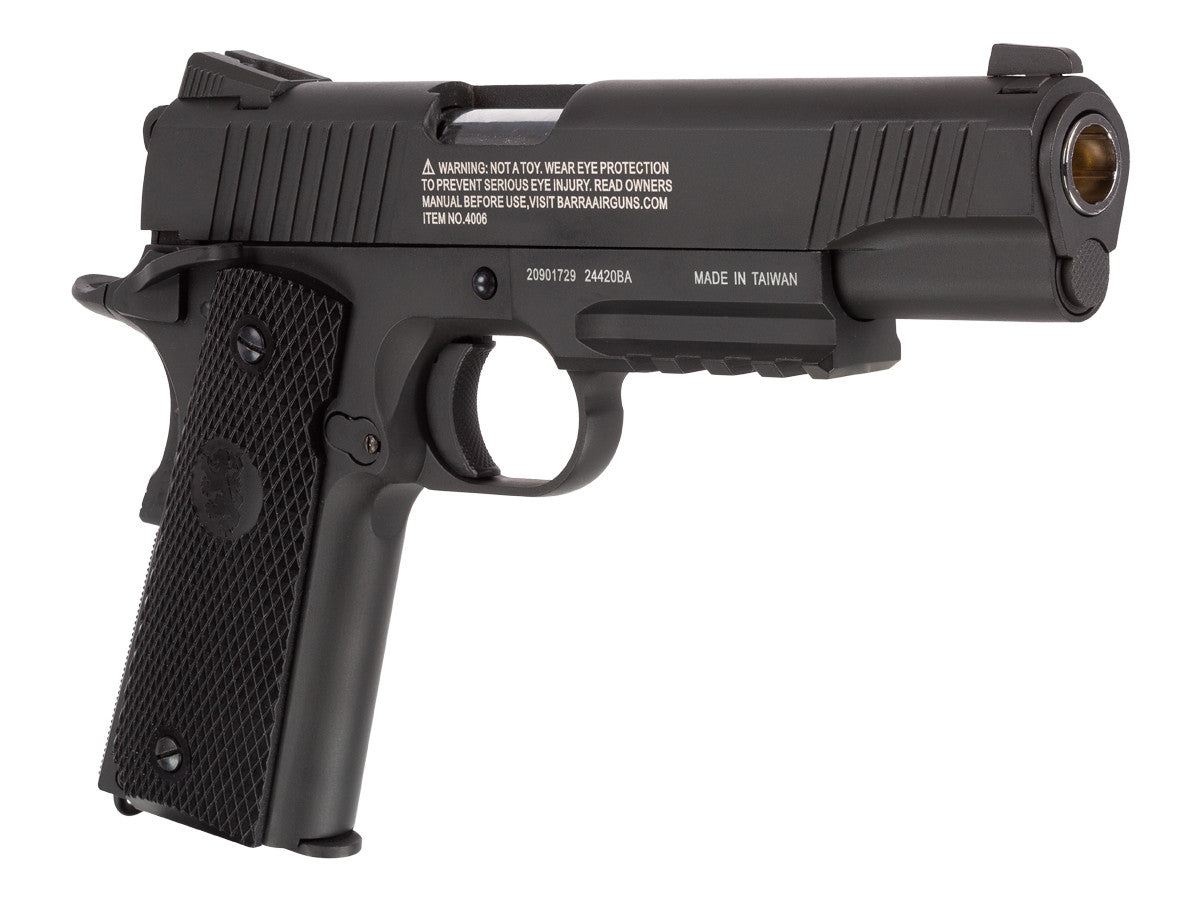 Barra 1911 Tactical Blowback CO2 BB Pistol - Tophatter Daily Deals