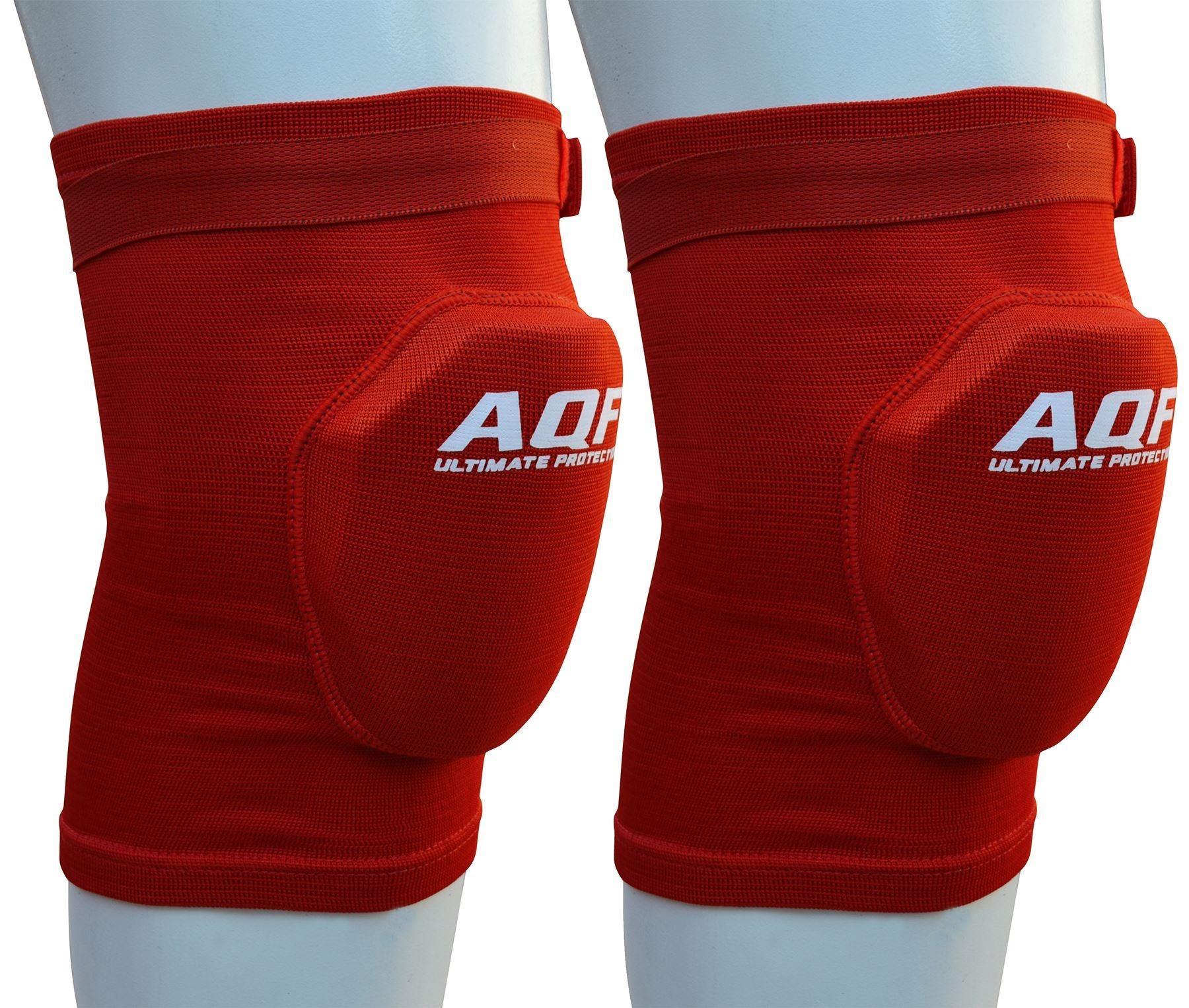 Best Knee Support for Arthritis - Knee Pads Brace Protector Caps Support Pad Guards Red Exercise & Fitness - Tophatter Daily Deals