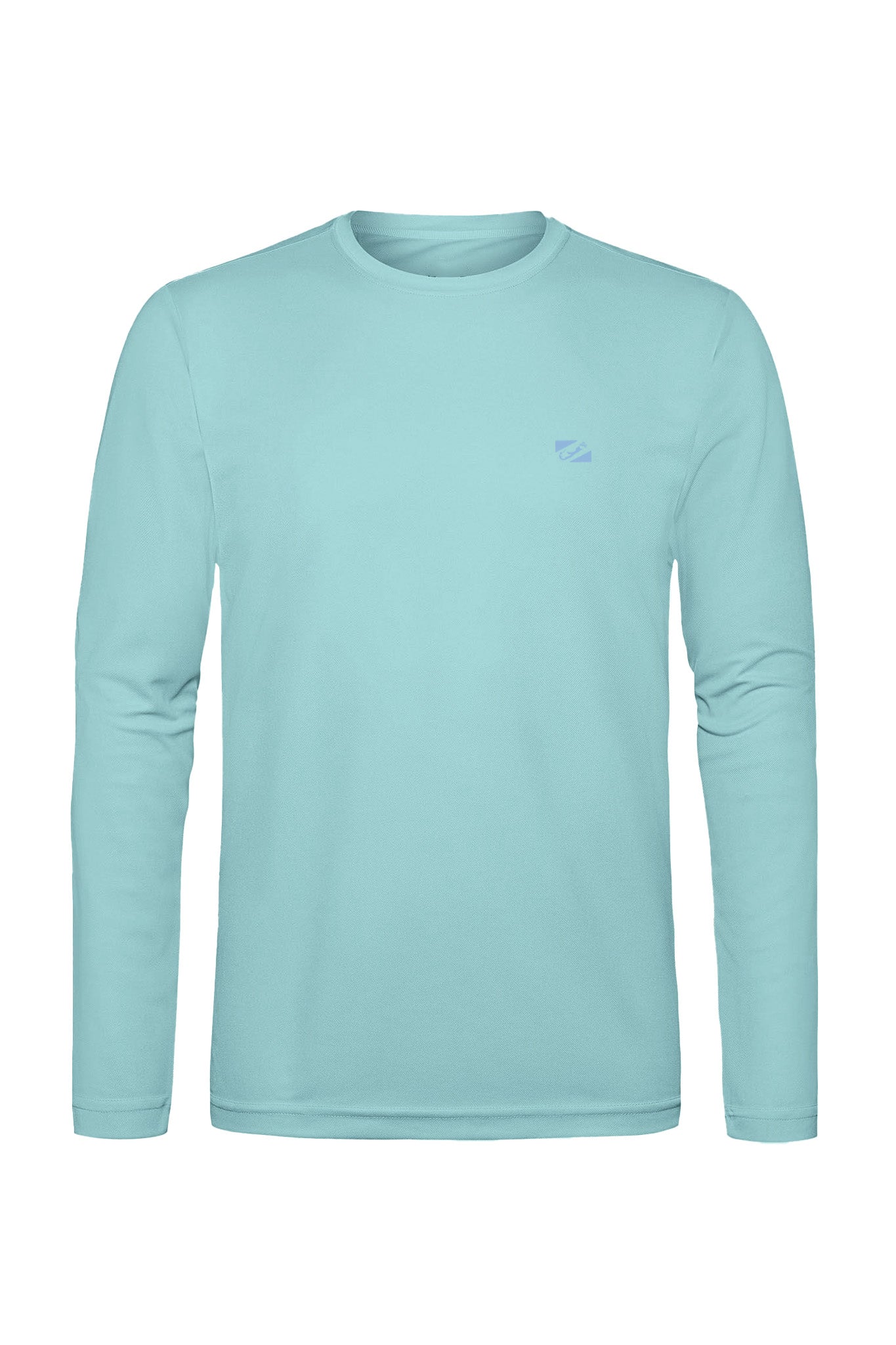 Bermies Men's Aqua Long Sleeve Tee Aqua Long Sleeves - Tophatter Daily Deals