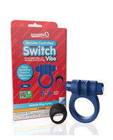 Remote Control Switch Vibe (Blue) – Rechargeable Waterproof Vibrating Cock Ring > Cock Ring > Vibrating - Tophatter Daily Deals