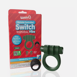 Remote Control Switch Vibe (Green) – Rechargeable Waterproof Double-Sided Vibrating Cock Ring > Cock Ring > Vibrating - Tophatter Daily Deals