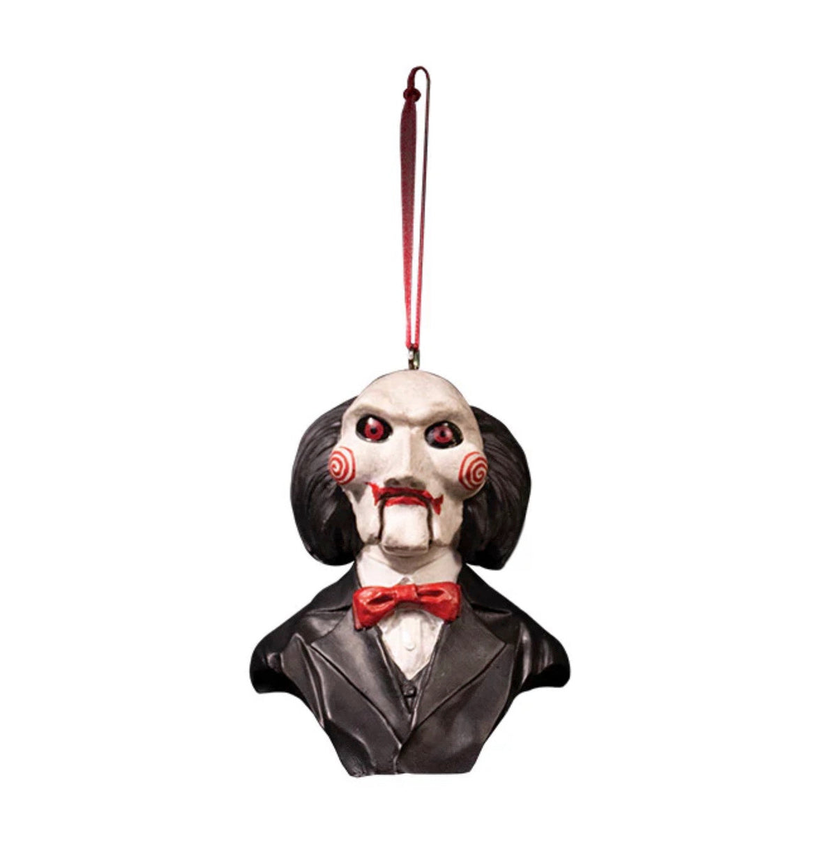 Saw – Billy the Puppet Holiday Horrors Hanging Ornament Hanging Ornament - Tophatter Daily Deals