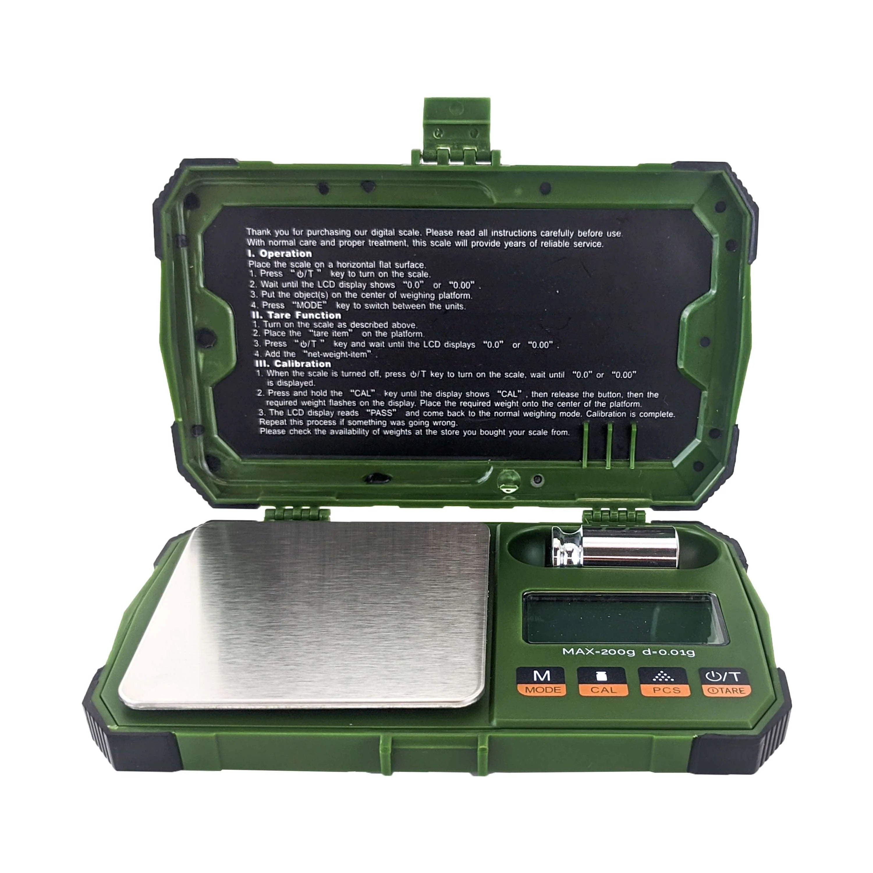 Fuzion Armoured Mini Digital Pocket Scale, 200g x 0.01g - Tophatter's Army Products & Self Defense Collectible Weapons - Tophatter Daily Deals