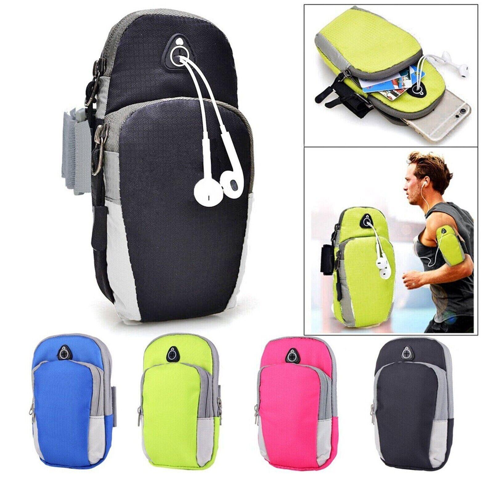 Phone Carrier for Running - Sports Arm Band Mobile Phone Holder Running Phone and Key Holder Green Exercise & Fitness - Tophatter Daily Deals