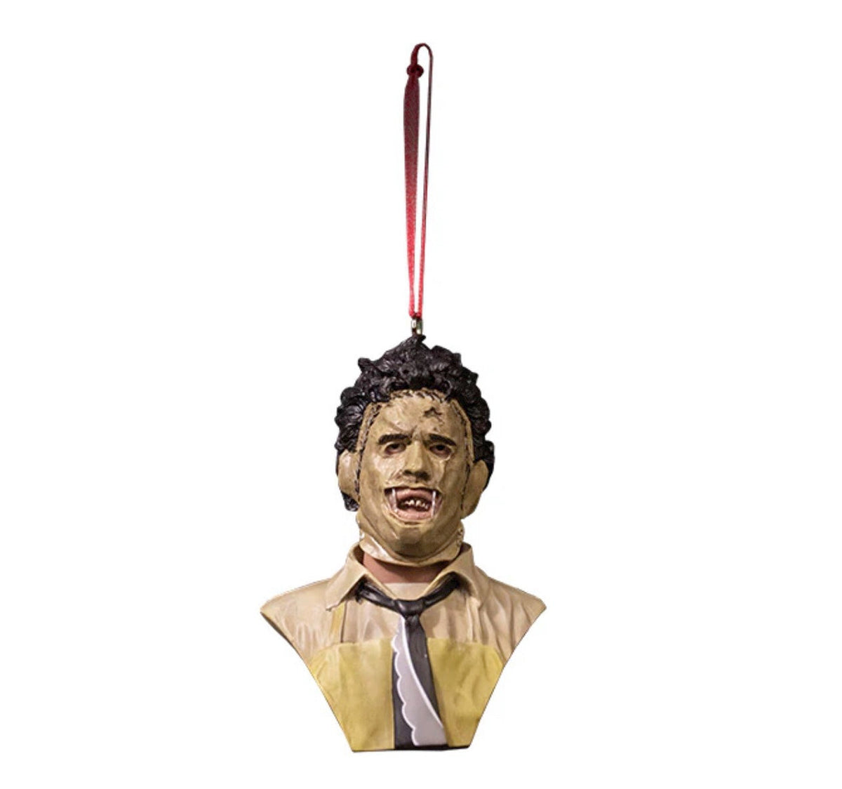 The Texas Chainsaw Massacre – Leatherface Holiday Horrors Hanging Ornament Hanging Ornament - Tophatter Daily Deals