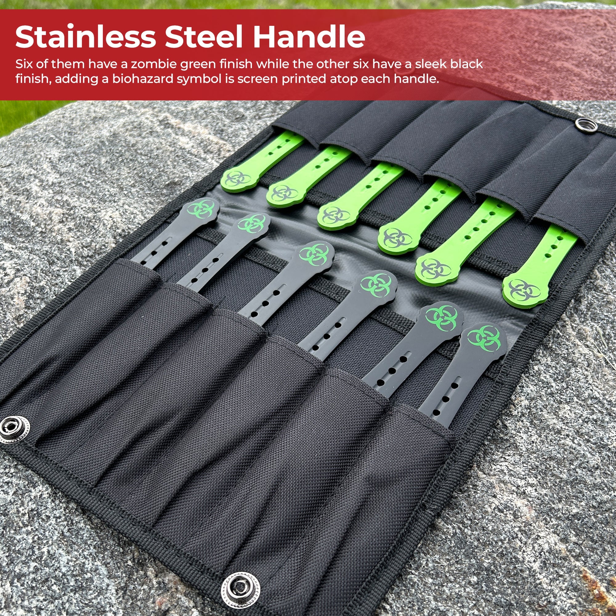 Arsenic Throwing Knife Set knives - Tophatter Daily Deals