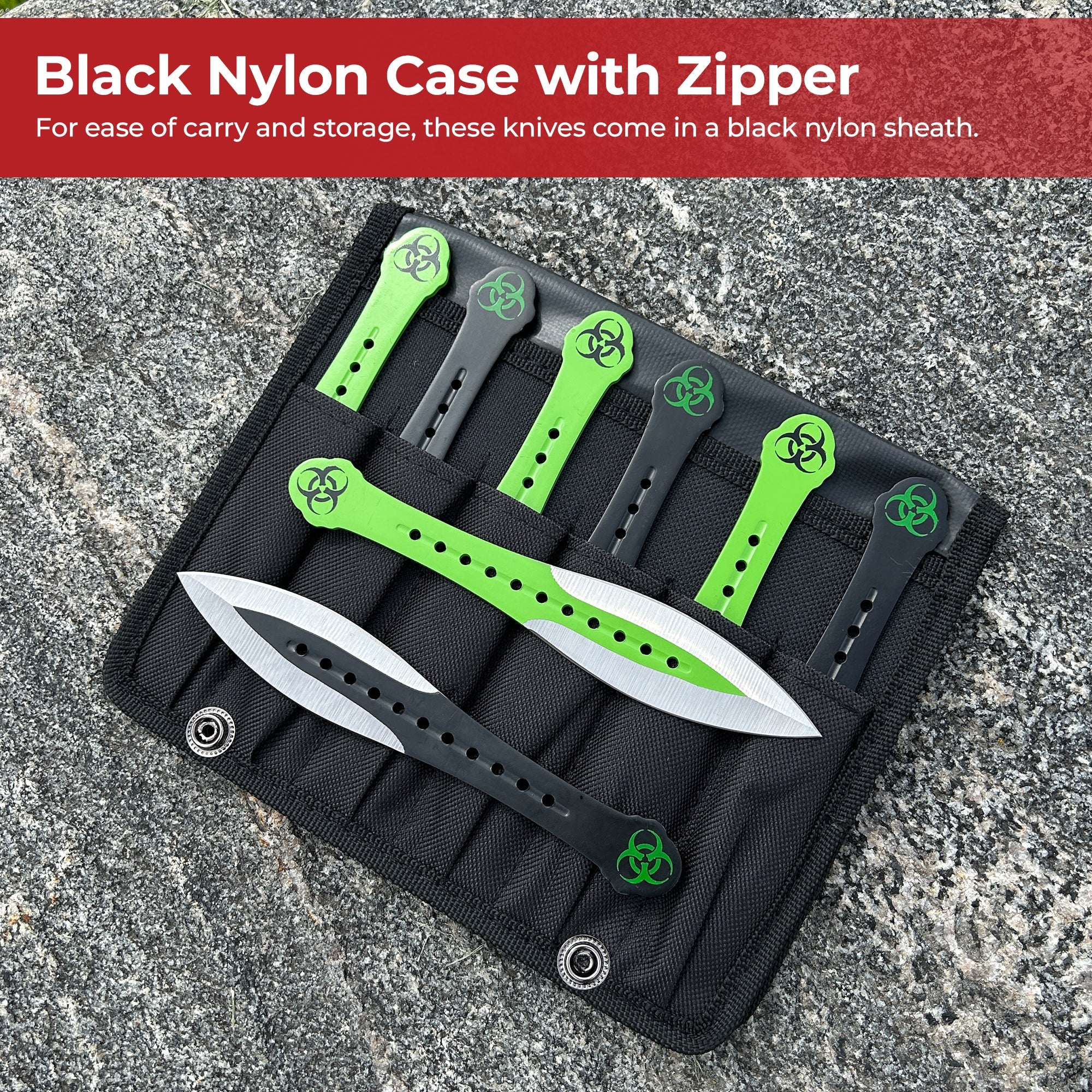Arsenic Throwing Knife Set knives - Tophatter Daily Deals