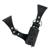 Art of Swordsmanship Leather Left Handed Frog historical period - Tophatter Daily Deals