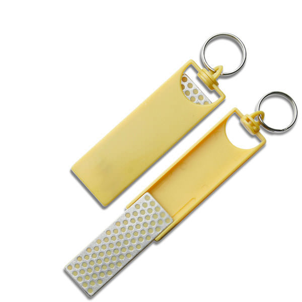 Knife Sharpener With Folded Handle and Keyring - Tophatter's Guns'N'Weapons Store Collectible Weapons - Tophatter Daily Deals