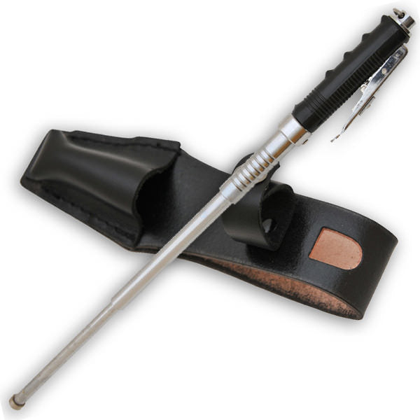 Tactical Automatic Spring Police Baton 21 Inch Silver Collectible Weapons - Tophatter Daily Deals