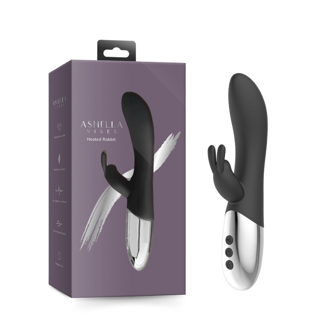 Ashella Vibes Heated Rabbit – Heated 10-Function Rabbit Vibrator > Vibrators > Ladies > Rabbit - Tophatter Daily Deals