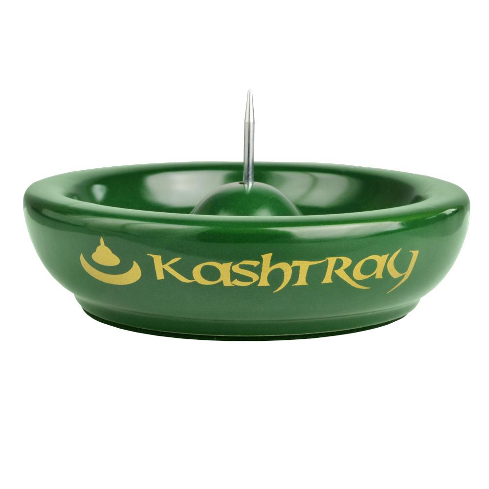 Kashtray Original w/Cleaning Spike Kashtray Green Ashtrays - Tophatter Daily Deals