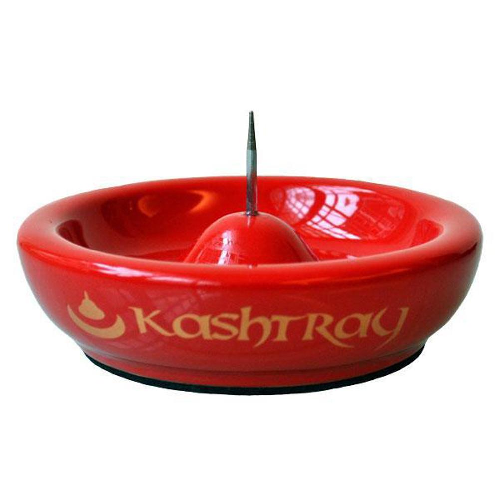 Kashtray Original w/Cleaning Spike Kashtray Red Ashtrays - Tophatter Daily Deals