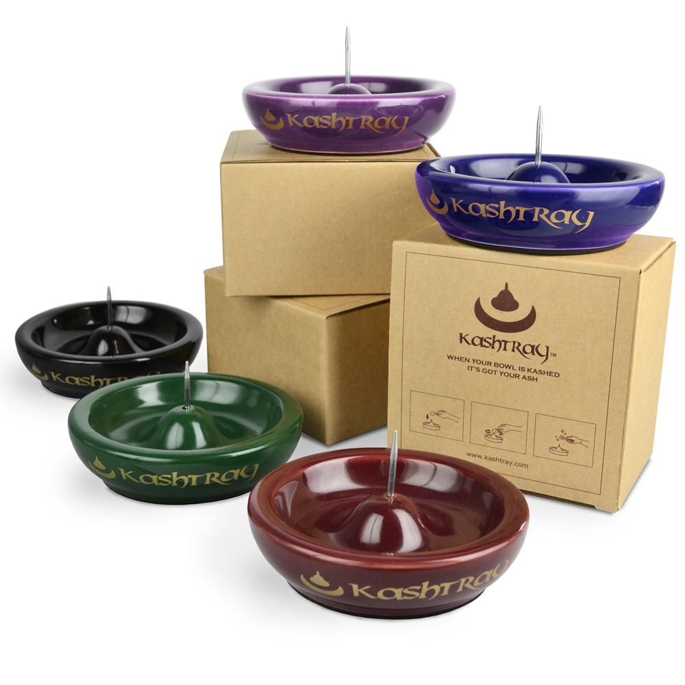 Kashtray Original w/Cleaning Spike Ashtrays - Tophatter Daily Deals
