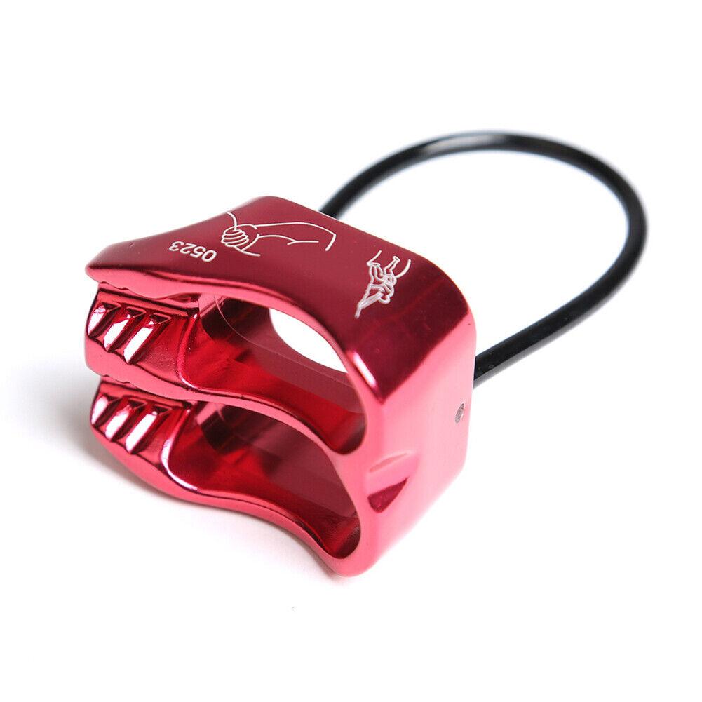 Descender for Climbing - Rappel ATC Belay Device Descender Outdoor Camping Rock Climbing Equipment Red Outdoor Recreation - Tophatter Daily Deals