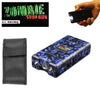 Zombie Self Defense Stun Gun 850K Volt Rechargeable LED Flashlight Blue - TOPHATTER'S ARMORY DEALS Collectible Weapons - Tophatter Daily Deals