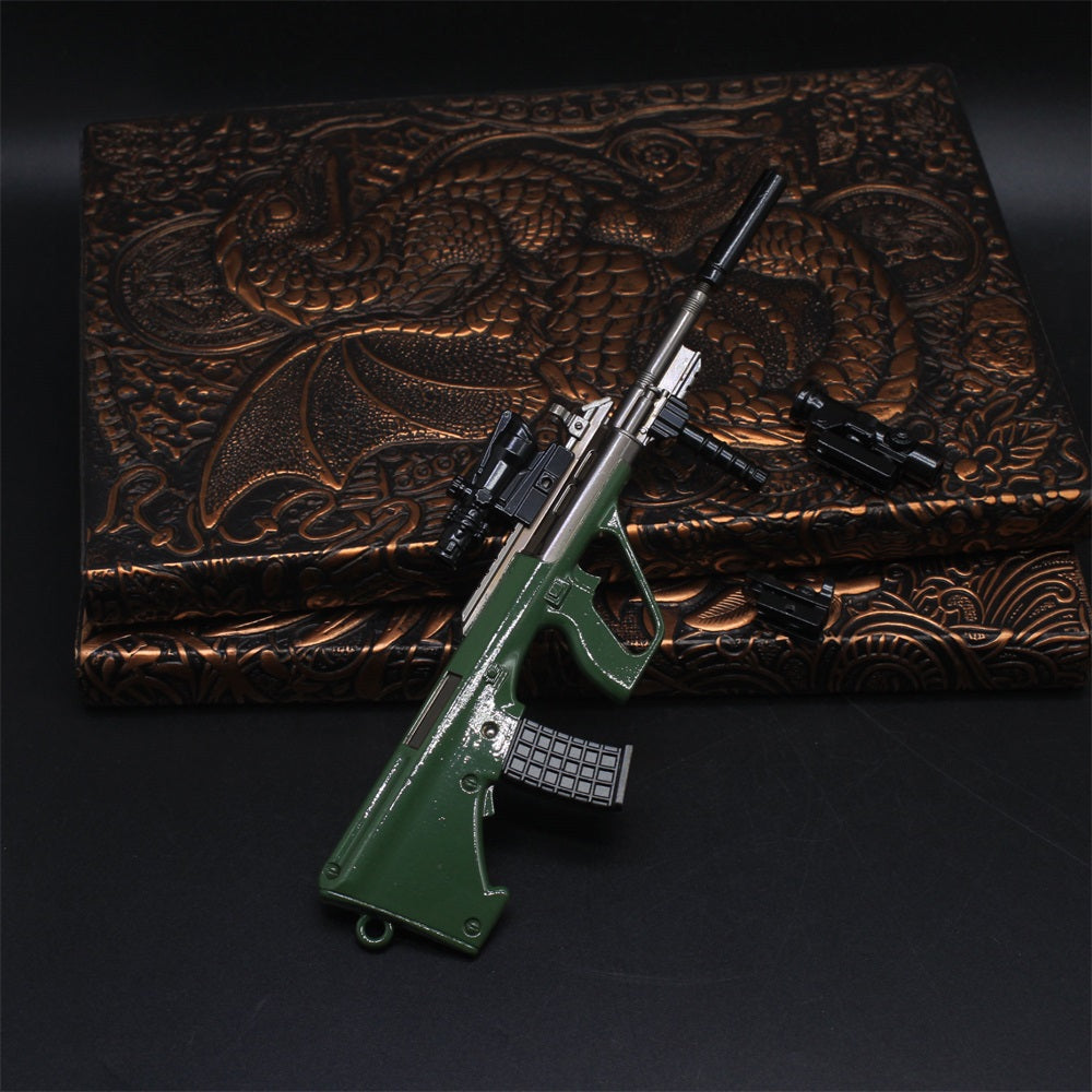 Pendant Metal Miniature AUG Gun 10CM/3.9" - Tophatter Daily Deals