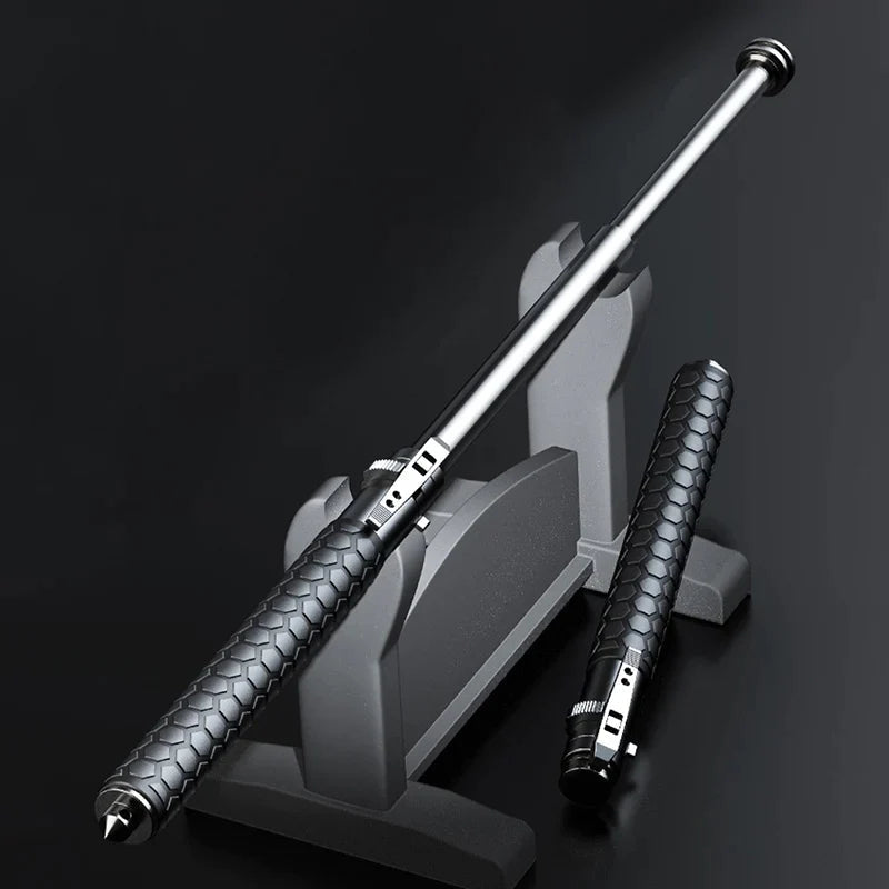 AUTOMATIC SPRING TELESCOPIC STICK SELF-DEFENSE TOOL - Tophatter Daily Deals
