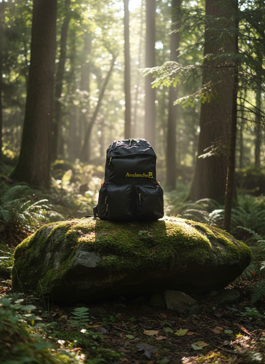 Avalanche Davis Backpack – Outdoor Travel Backpack with Padded Mesh Back & Multi-Pocket Storage Handbags & Wallets - Tophatter Daily Deals