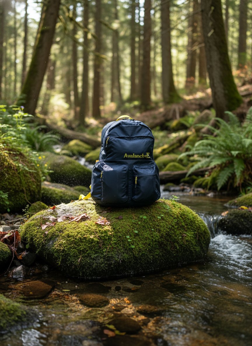 Avalanche Davis Backpack – Outdoor Travel Backpack with Padded Mesh Back & Multi-Pocket Storage Handbags & Wallets - Tophatter Daily Deals
