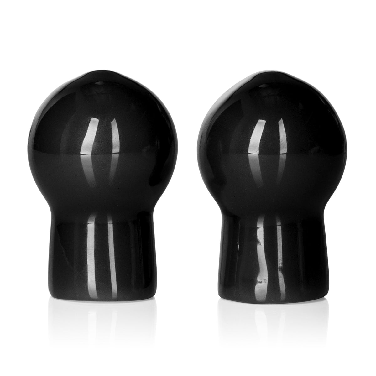 Nipple Play Advance Nipple Suckers Black PVC Mini Suckers 2.25 Inch x 1 Inch > Sex Toys > Nipple Suckers - Tophatter Daily Deals