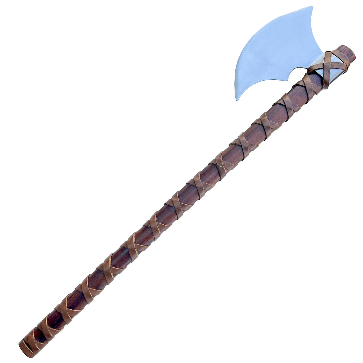 Custom Hand Forged High Carbon Steel Viking Axe - Tophatter's Army Products & Self Defense Collectible Weapons - Tophatter Daily Deals