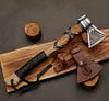 Hand Forged Vegvisir Viking Compass Axe Collectible Weapons - Tophatter Daily Deals
