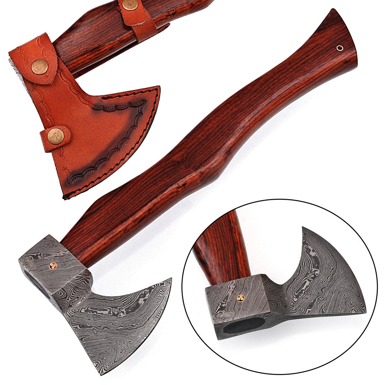 Hook Claw Damascus Steel Functional Outdoor Axe outdoor gear - Tophatter Daily Deals