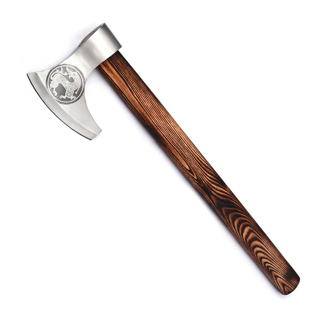 Warhorse High Carbon Forged Steel Bearded Axe Axes - Tophatter Daily Deals