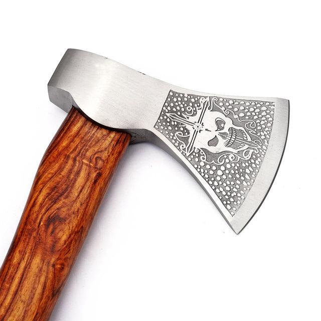 Immoral Skull and Cross Outdoor Hammer Head Axe outdoor gear - Tophatter Daily Deals