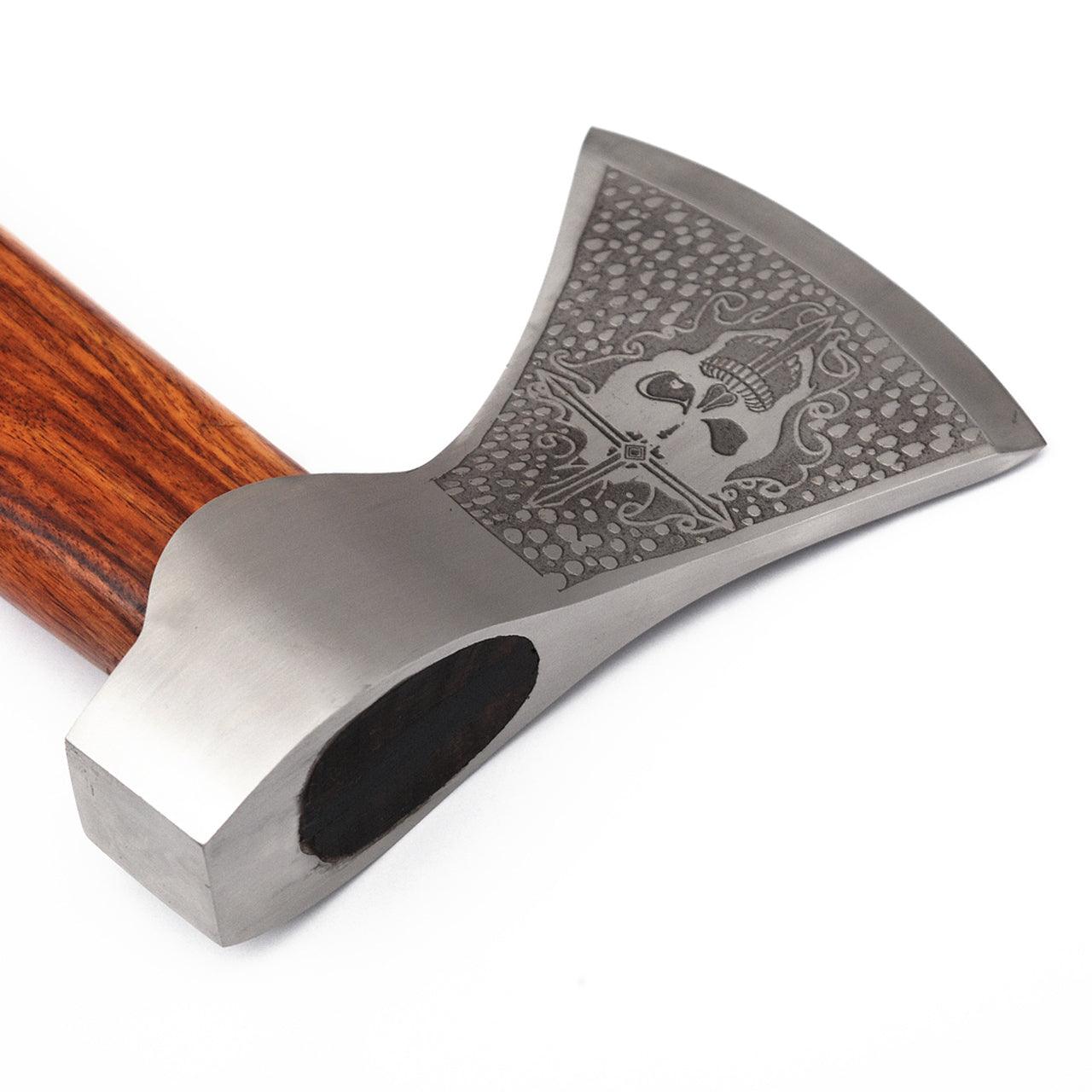 Immoral Skull and Cross Outdoor Hammer Head Axe outdoor gear - Tophatter Daily Deals