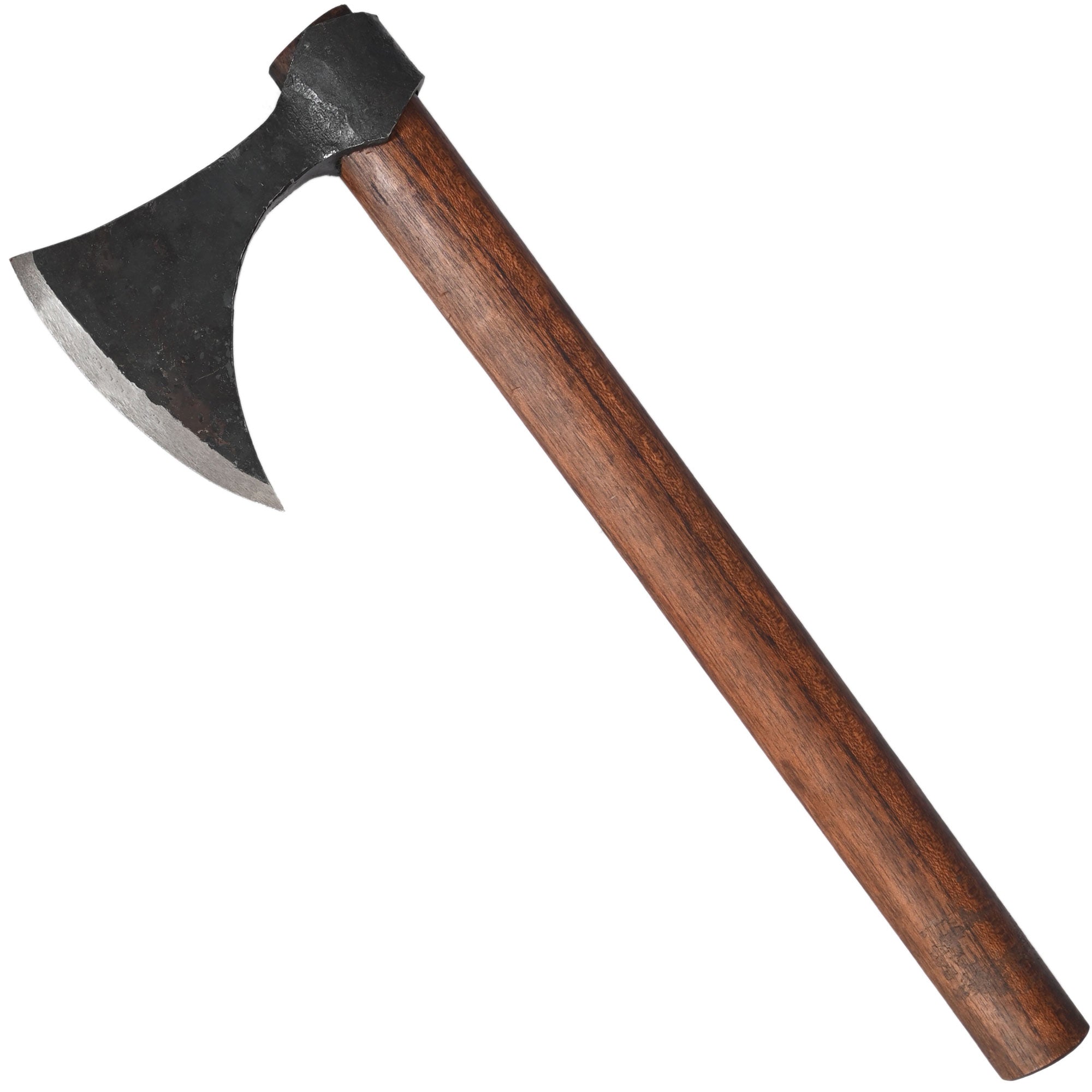 Hand Forged Medieval Franciscan Style Viking Axe - Tophatter's Guns'N'Weapons Store Collectible Weapons - Tophatter Daily Deals