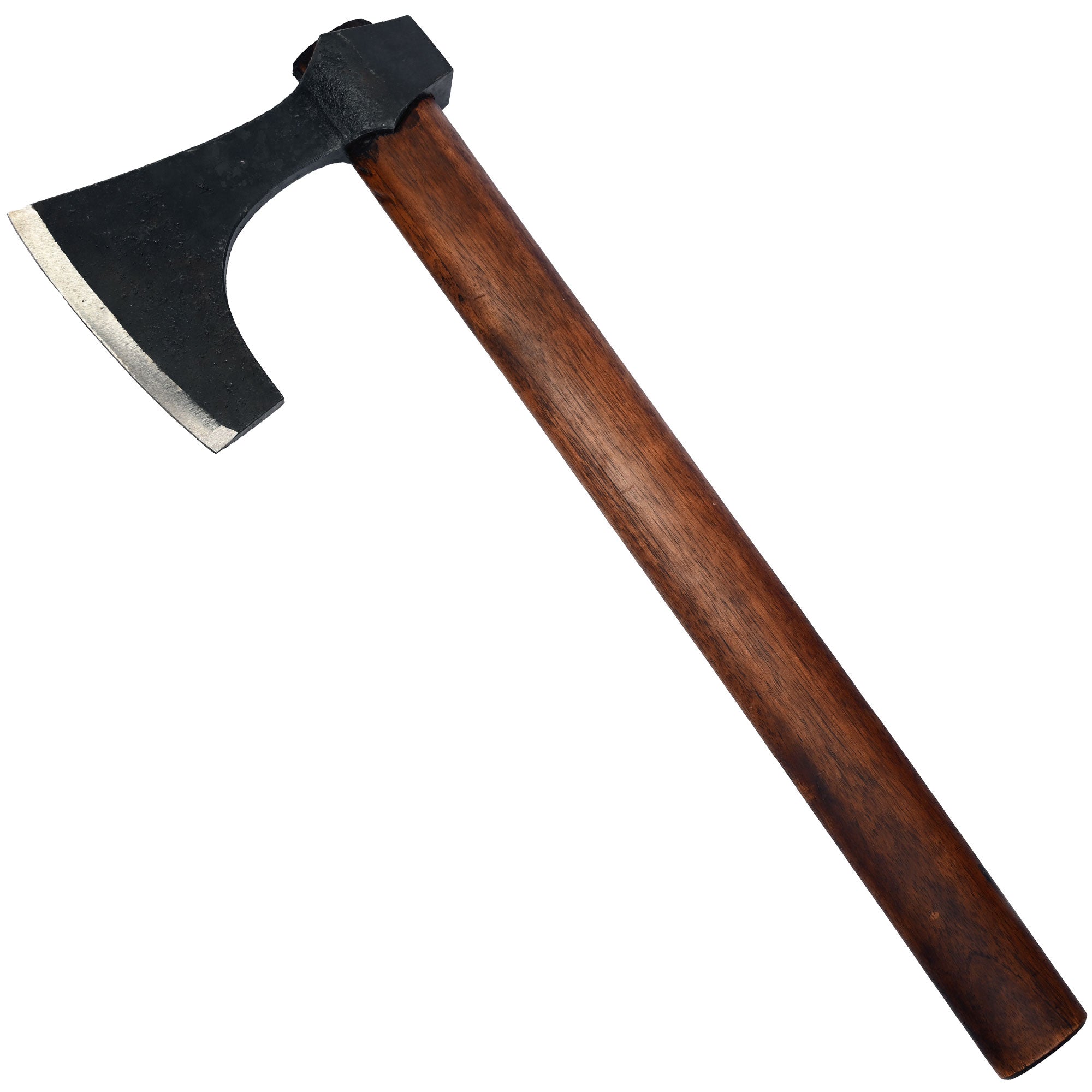 Hand Forged Medieval Antiqued Axe - TOPHATTER'S ARMORY DEALS Collectible Weapons - Tophatter Daily Deals