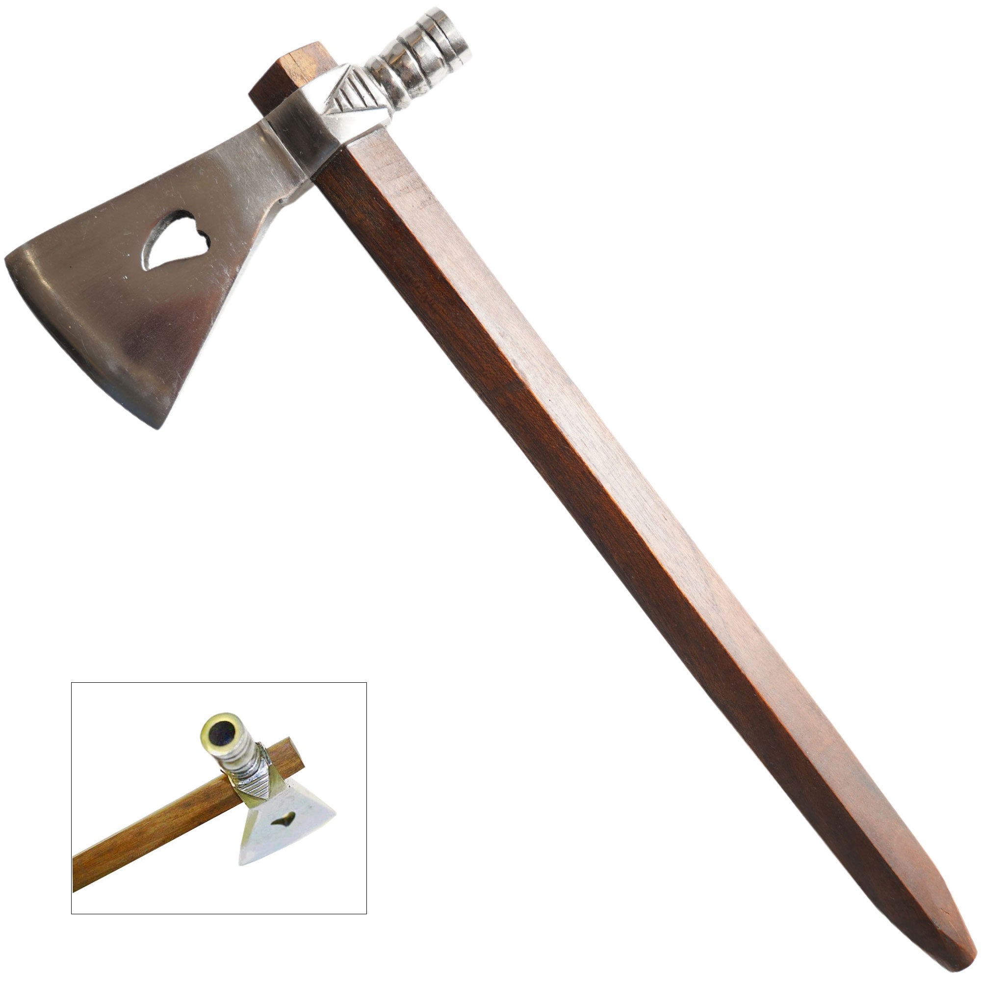 Pipe Hawk Traditional Ceremonial Peace Axe - Tophatter's Guns'N'Weapons Store Collectible Weapons - Tophatter Daily Deals