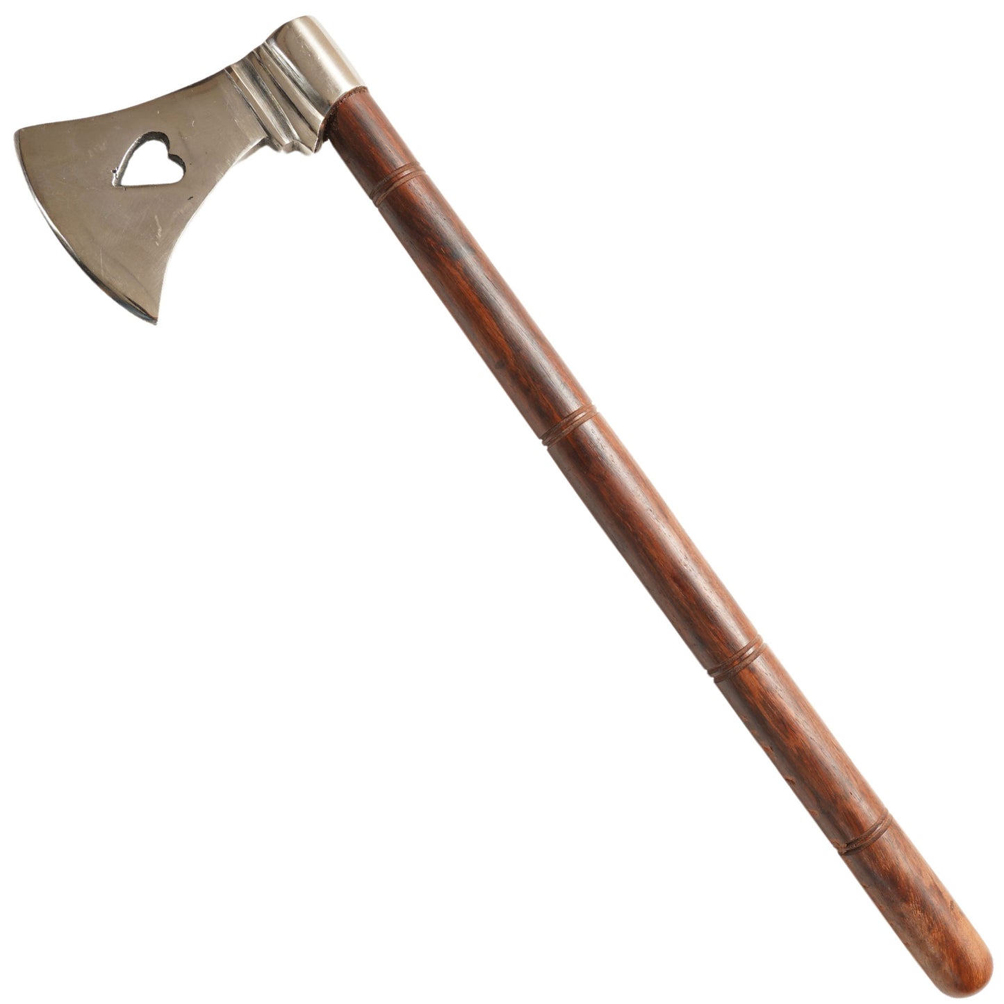 Bleeding Heart War Axe Hatchet Tomahawk 17 Inch Overall - TOPHATTER'S ARMORY DEALS Collectible Weapons - Tophatter Daily Deals