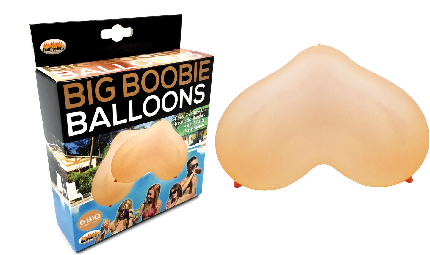 Big Boobie Balloons – Party Decorations Set of 6 Balloons > Novelties > Party Supplies - Tophatter Daily Deals