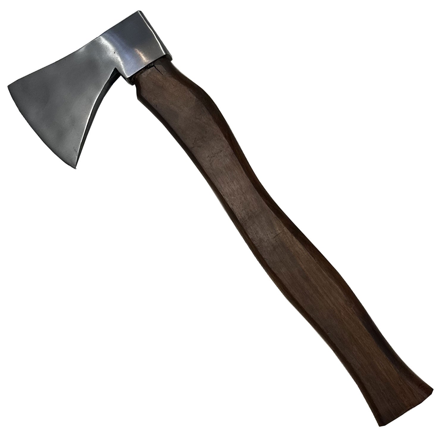 Woodsmen Great Outdoors Hand Forged Solid Axe Hatchet Collectible Weapons - Tophatter Daily Deals