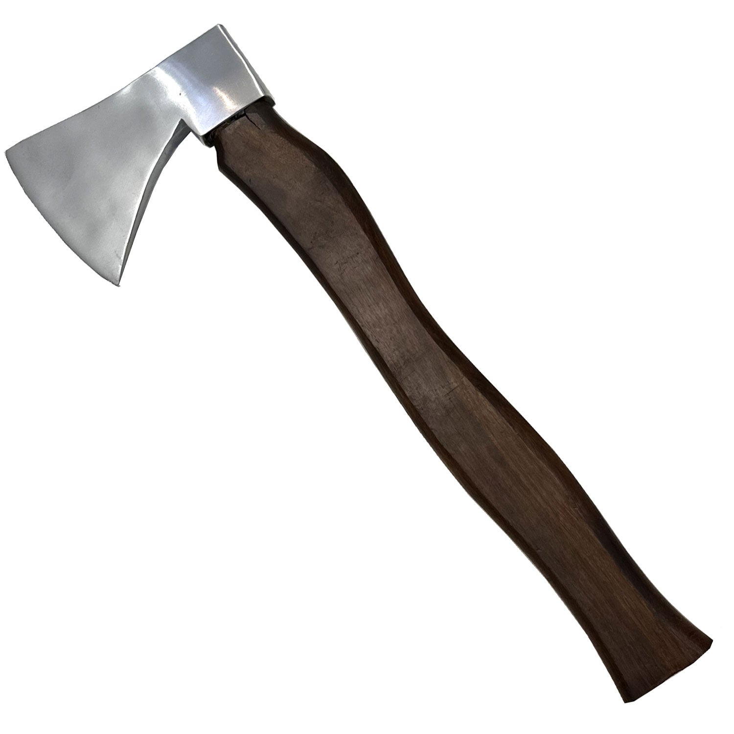 Woodsman Great Outdoors Hand Forged Solid Axe Hatchet Collectible Weapons - Tophatter Daily Deals