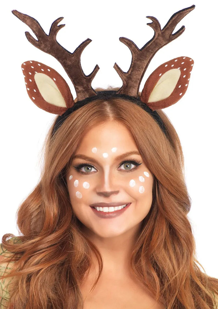 Leg Avenue Fawn Ear Antler – Animal Costume Headband > Clothes > Costumes > Womens - Tophatter Daily Deals