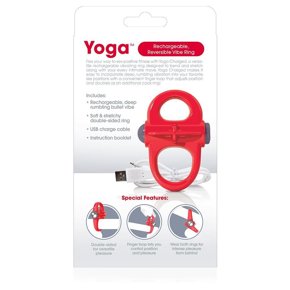 Screaming O Yoga Rechargeable Reversible Dual Loop Vibrating Cock Ring > Cock Ring > Vibrating - Tophatter Daily Deals