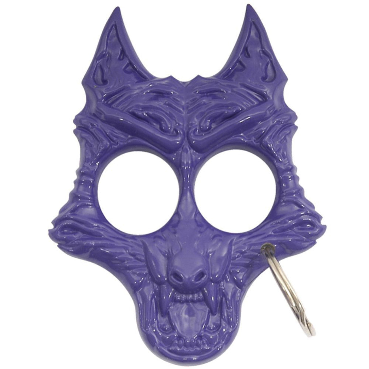 Self Defense Twilight Werewolf Keychain Purple Knuckles - Tophatter Daily Deals