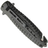 Zombie Killer Spring Assist Tactical Knife Quarantine Dagger w/ Glass Breaker Knife-Assist - Tophatter Daily Deals